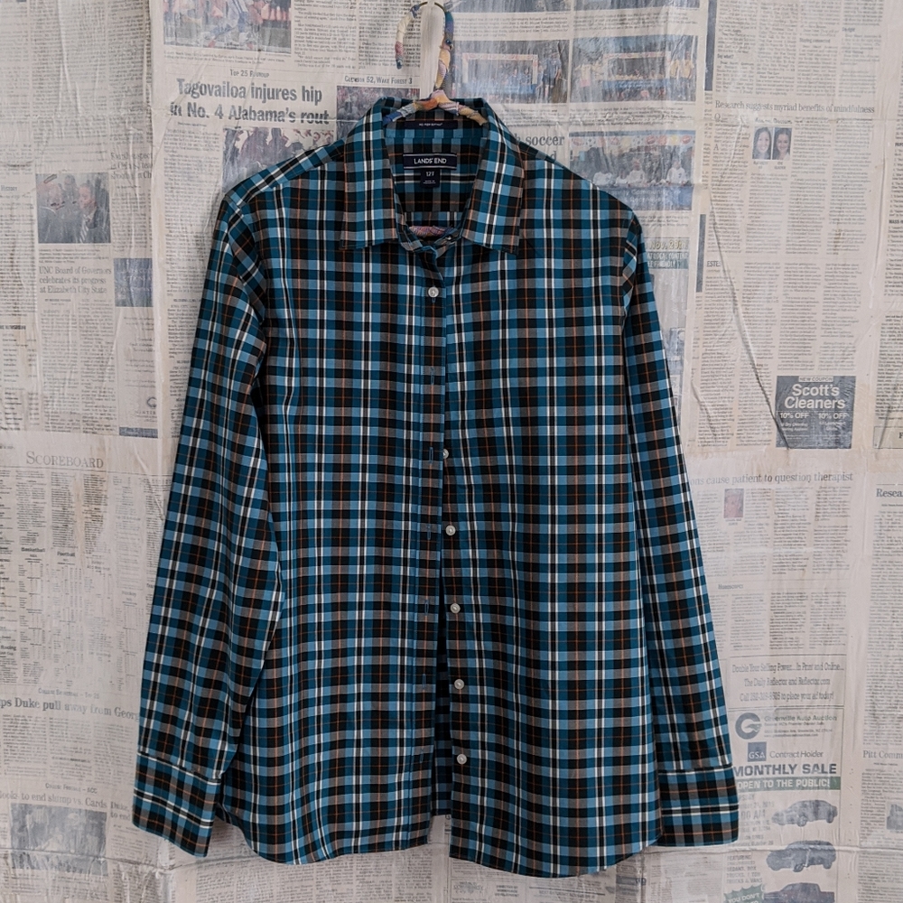 Lands' End button down
